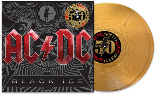AC/DC - Black Ice (50th Anniversary Edition, Gold Color Vinyl) (2 Lp) Vinyl Record
