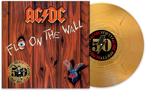 AC/DC - Fly On The Wall (50th Anniversary Edition, Gold Color Vinyl) Vinyl Record