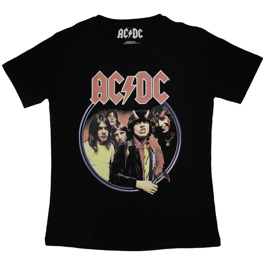 AC/DC Highway To Hell Circle [T-Shirt] Officially Licensed