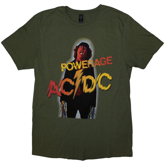 AC/DC Powerage Mens T Shirt Officially Licensed