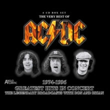 The Very Best of AC/DC: Greatest Hits In Concert [Import] (4 Cd's)  Music CD
