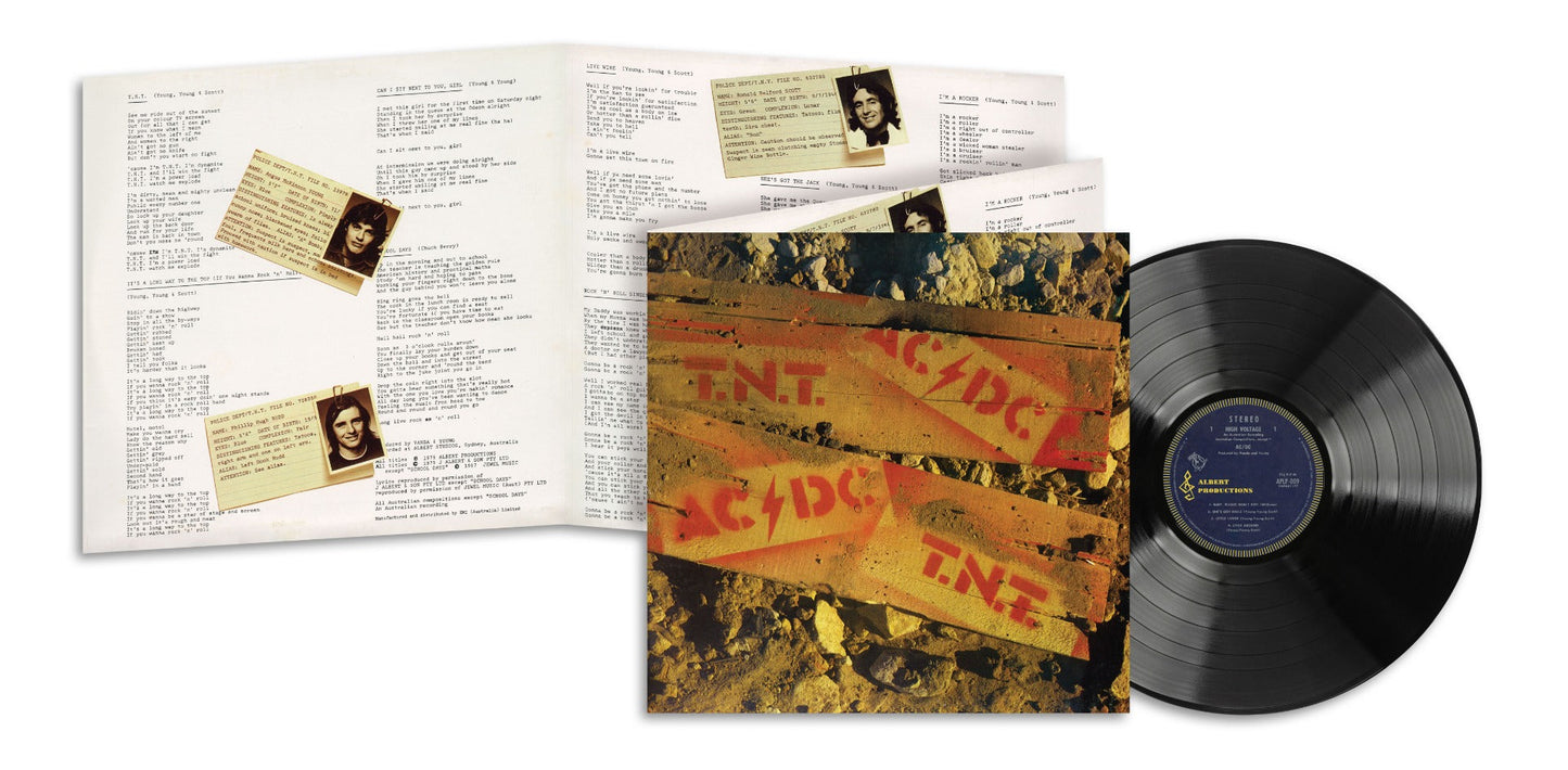 T.N.T. (Australian Version - Ltd Ed)  Vinyl Record