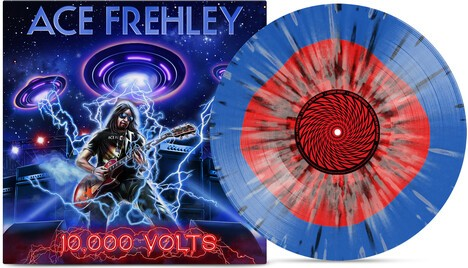 10,000 Volts (Limited Edition, Blue/ Red Colored Vinyl) Vinyl Record