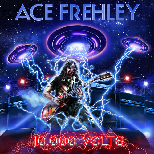 10,000 Volts (Limited Edition, Blue/ Red Colored Vinyl) Vinyl Record
