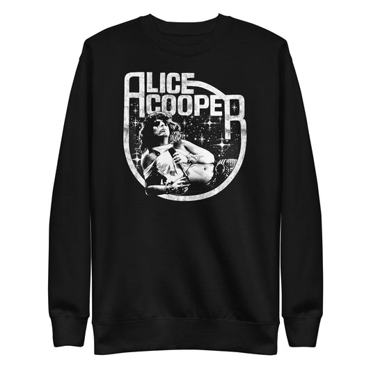 Alice Cooper Lounging Mens Sweatshirt Black