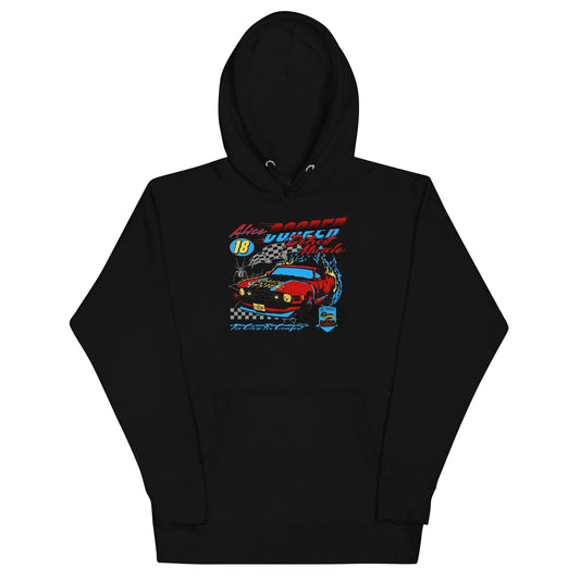 Alice Cooper Racecar Mens Hoodie Black