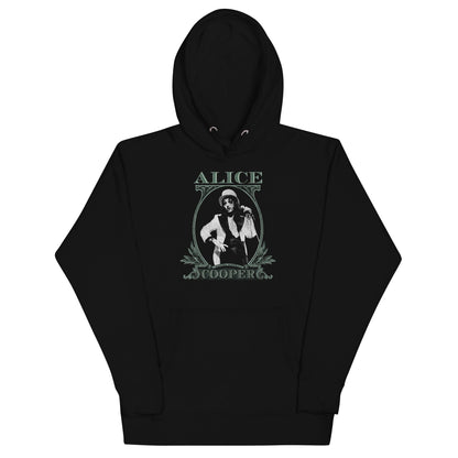 Alice Cooper Bankroll Mens Officially Licensed Hoodie Black