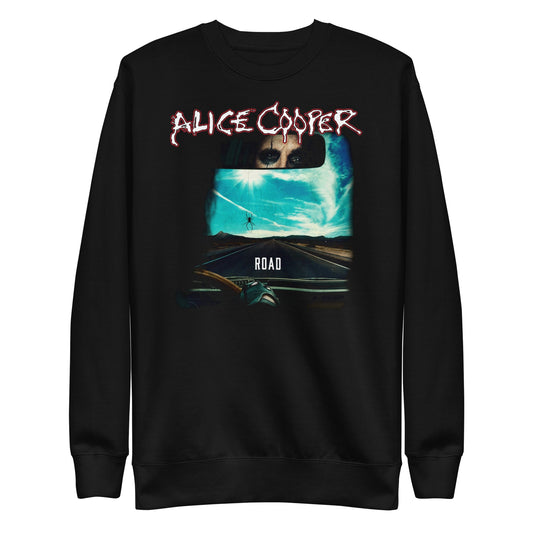 Alice Cooper On The Road Mens Sweatshirt Black