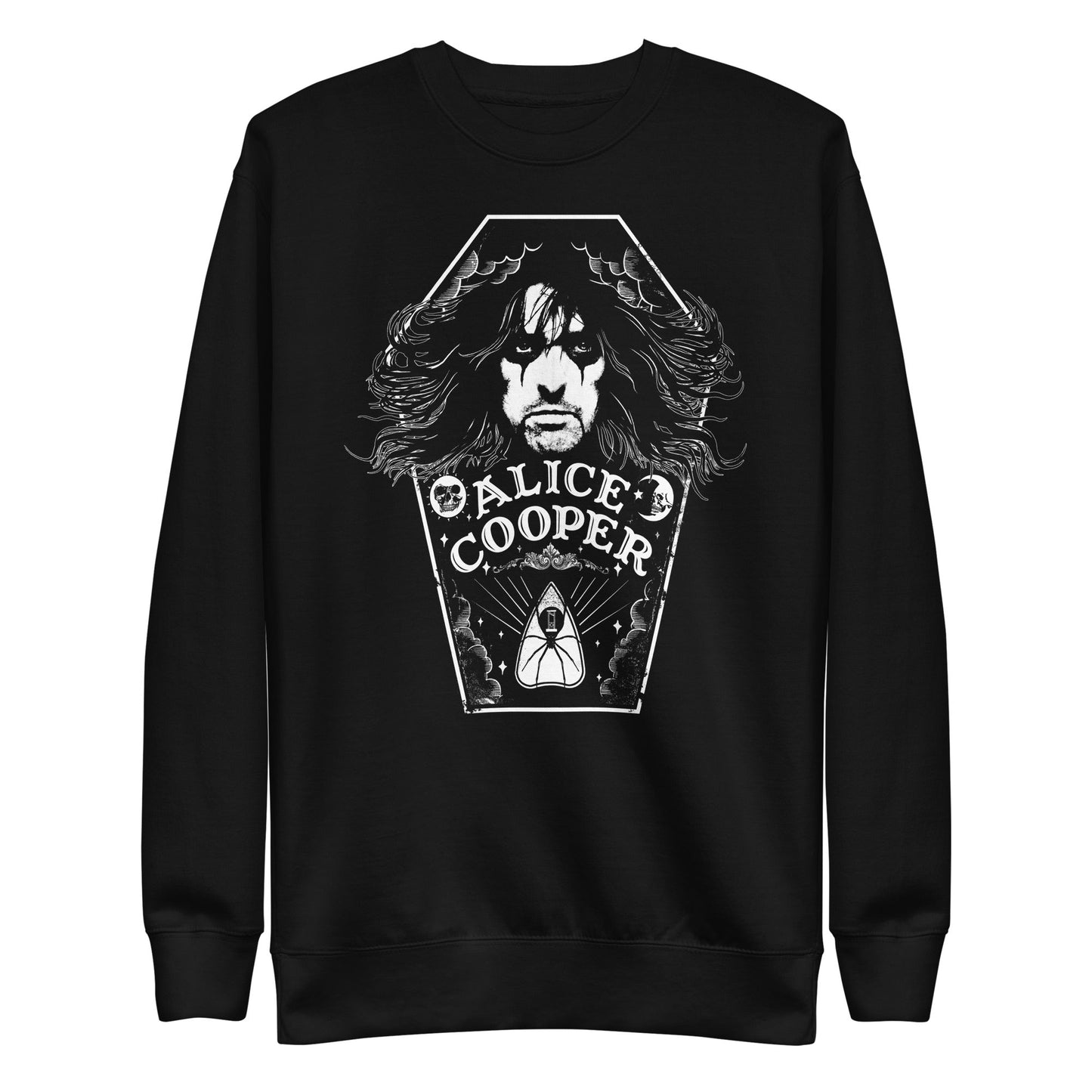 Alice Cooper Hair Mens Sweatshirt Black