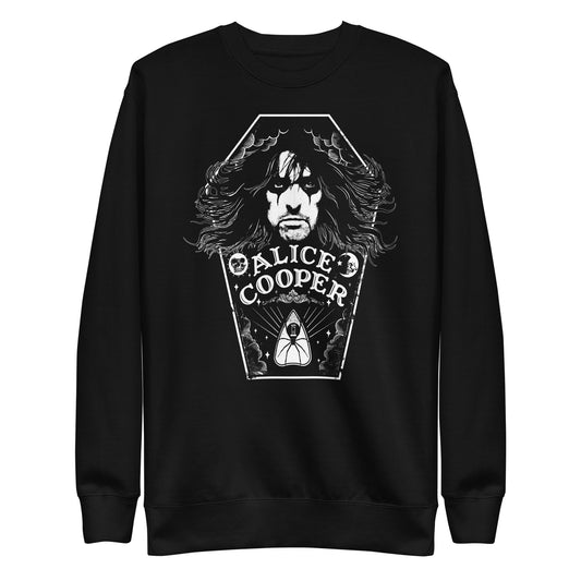 Alice Cooper Hair Mens Sweatshirt Black