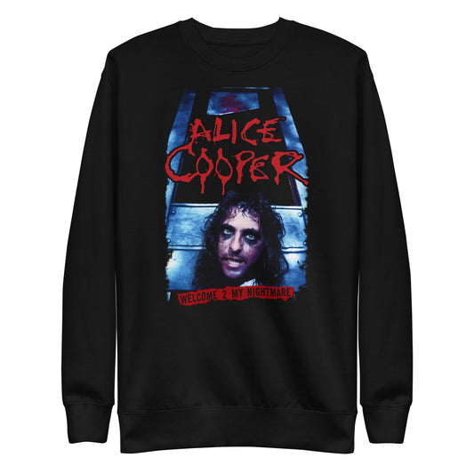 Alice Cooper Nightmare Mens Sweatshirt Black