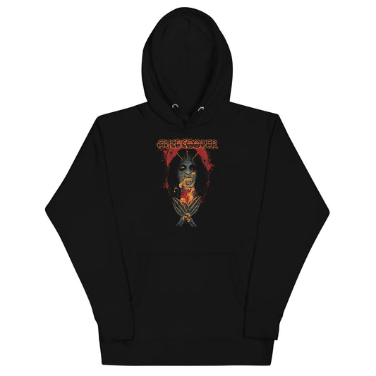 Alice Cooper Skeleton Mens Hoodie Black