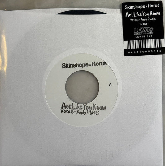 Act Like You Know (7" Vinyl) Vinyl Record