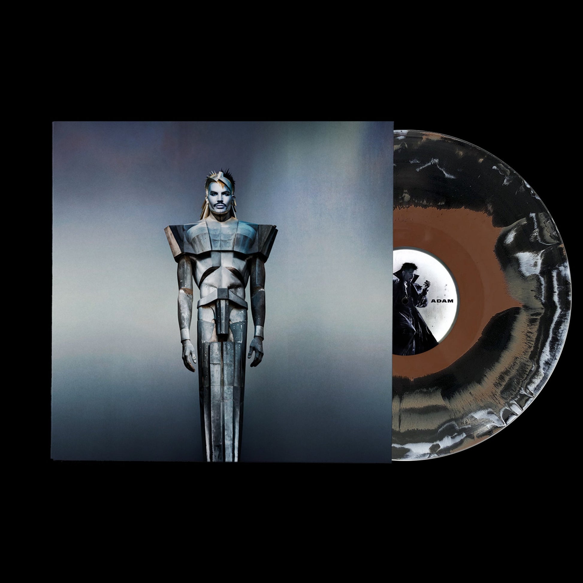 Adam Lambert - Adam (Indie Exclusive) [Black, Orange, White Marble] [Vinyl] Vinyl Record