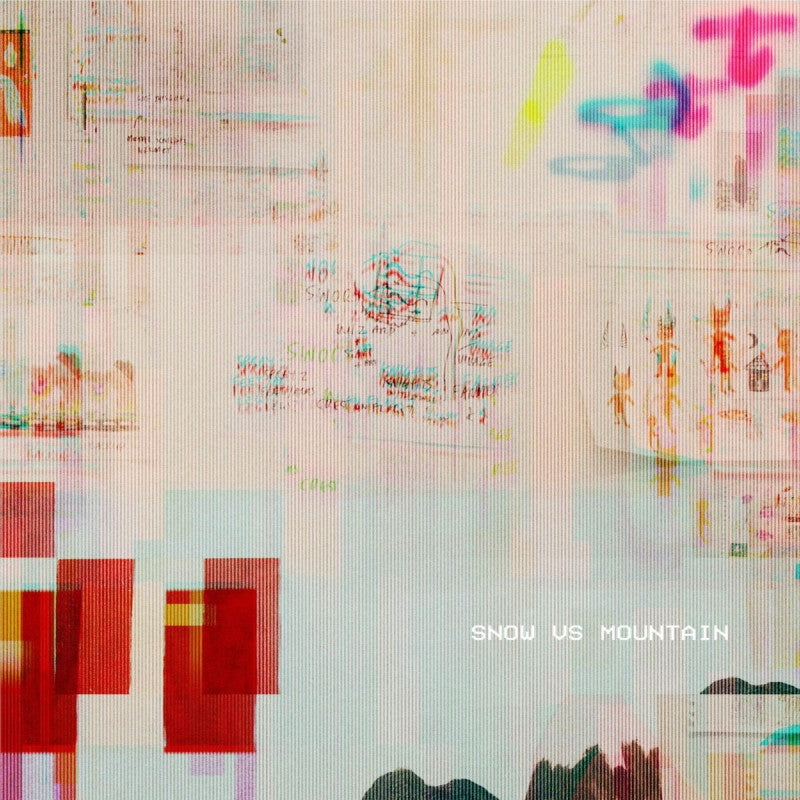 Adam Spark - Snow Vs Mountain [Colored Vinyl] (Red) (Wht) (Aus) Vinyl Record Album Cover