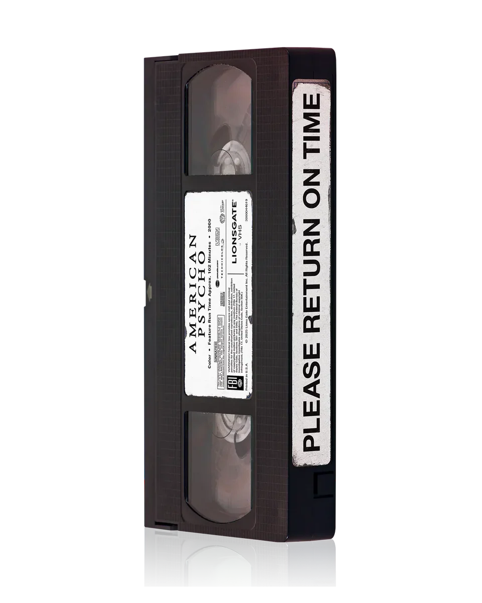 American Psycho - 25th Anniversary Be Kind, Rewind Edition (VHS)