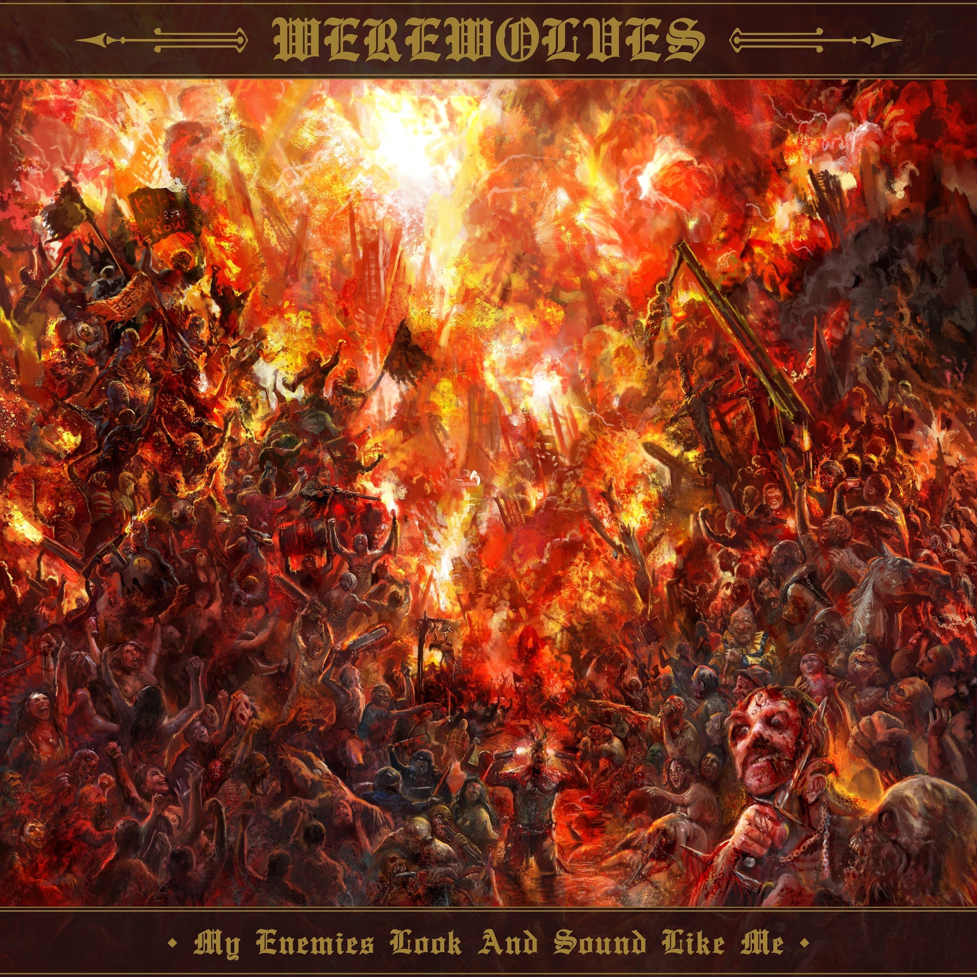 Werewolves "My Enemies Look And Sound Like Me" Music CD