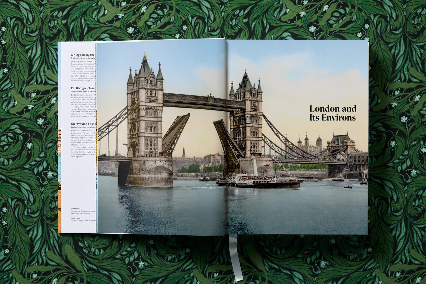 British Isles 1900. A Portrait in Colour (German, French, English) Book