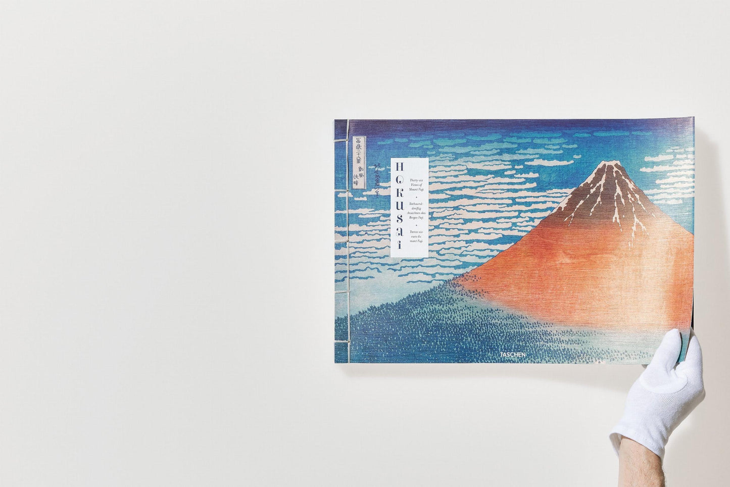Hokusai. Thirty-six Views of Mount Fuji (German, French, English) Book