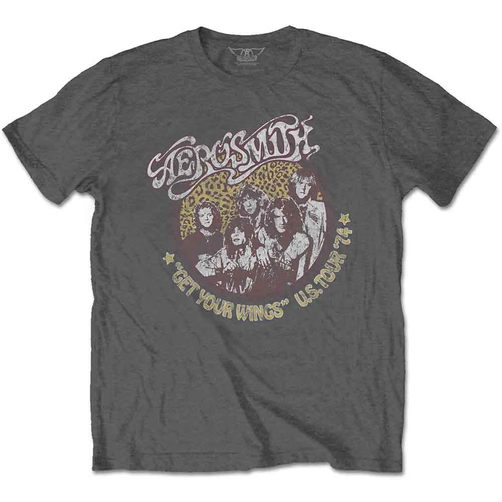 Aerosmith Cheetah Print [T-Shirt] Officially Licensed