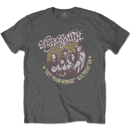 Aerosmith Cheetah Print [T-Shirt] Officially Licensed