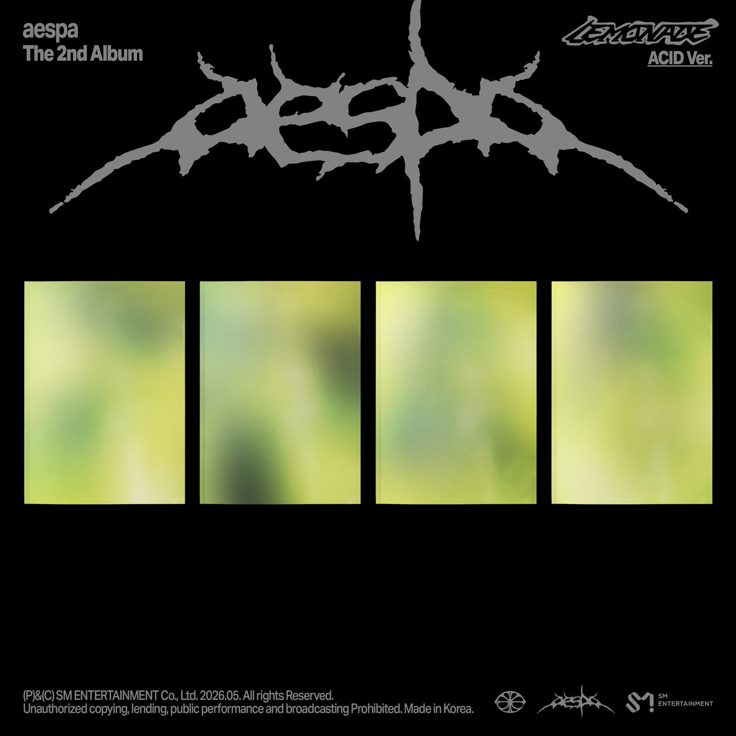 aespa - The 2Nd Album ‘Lemonade’ [Acid Ver.] [CD] Music CD