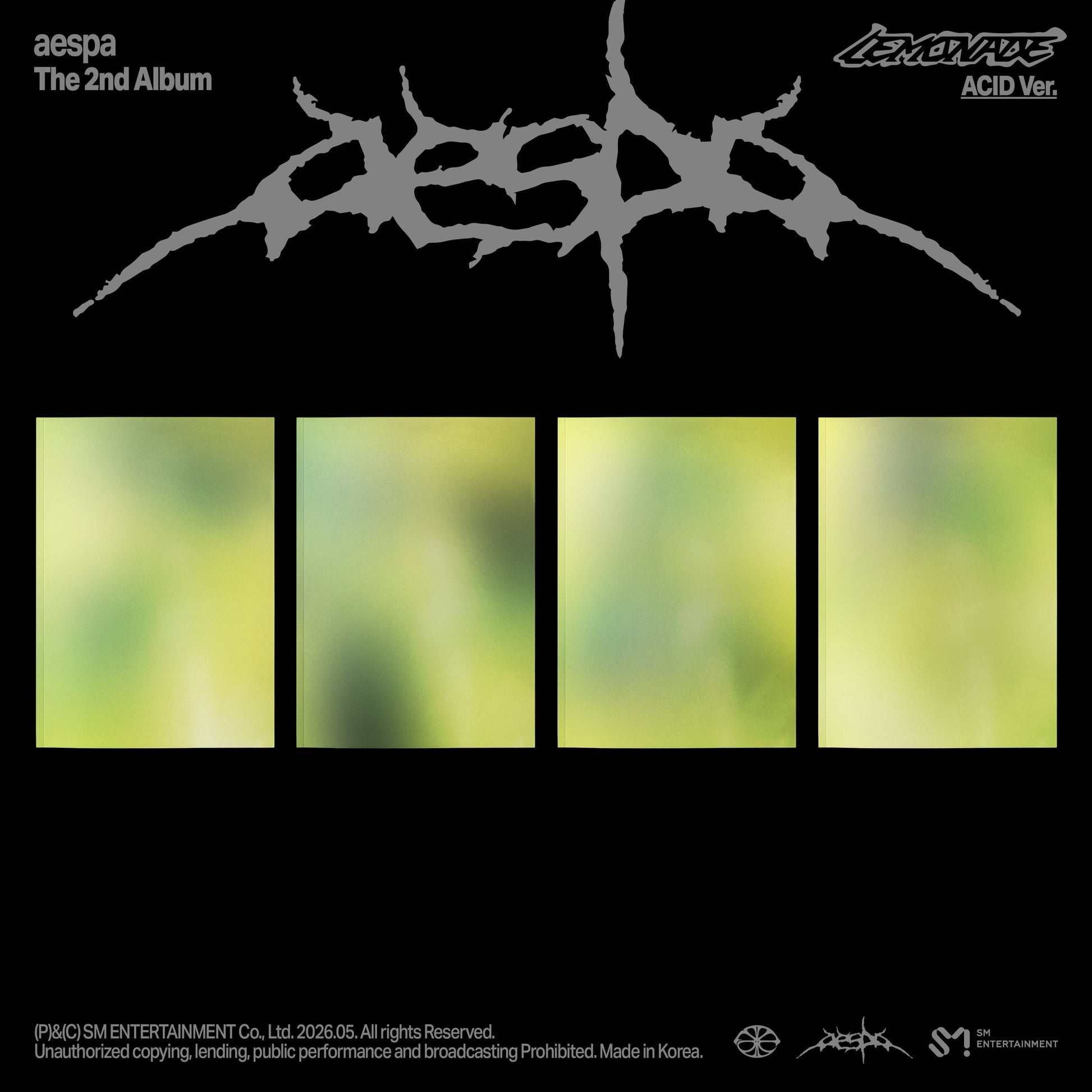 aespa - The 2Nd Album ‘Lemonade’ [Acid Ver.] [CD] Music CD