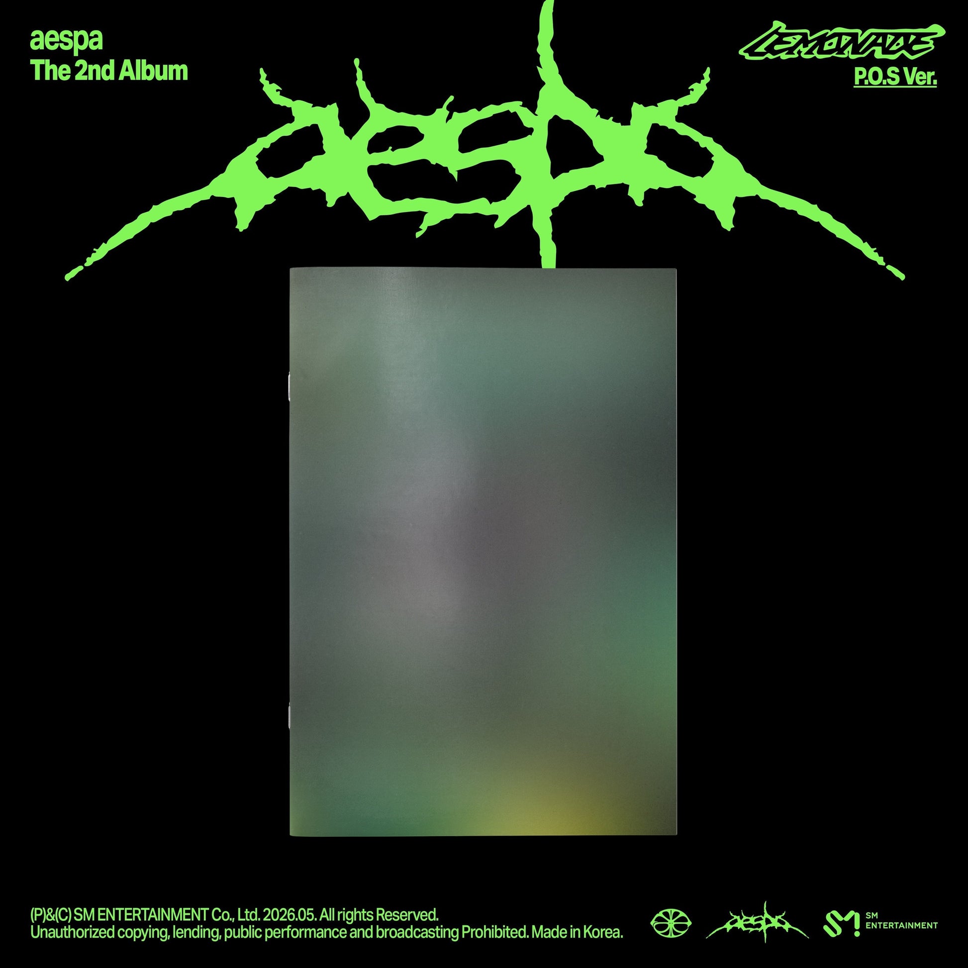 aespa - The 2Nd Album ‘Lemonade’ [P.O.S. Ver.] [CD] Music CD
