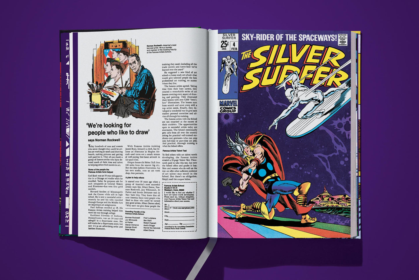 Marvel Comics Library. Silver Surfer. 1968–1970 (English) (FFE) Book