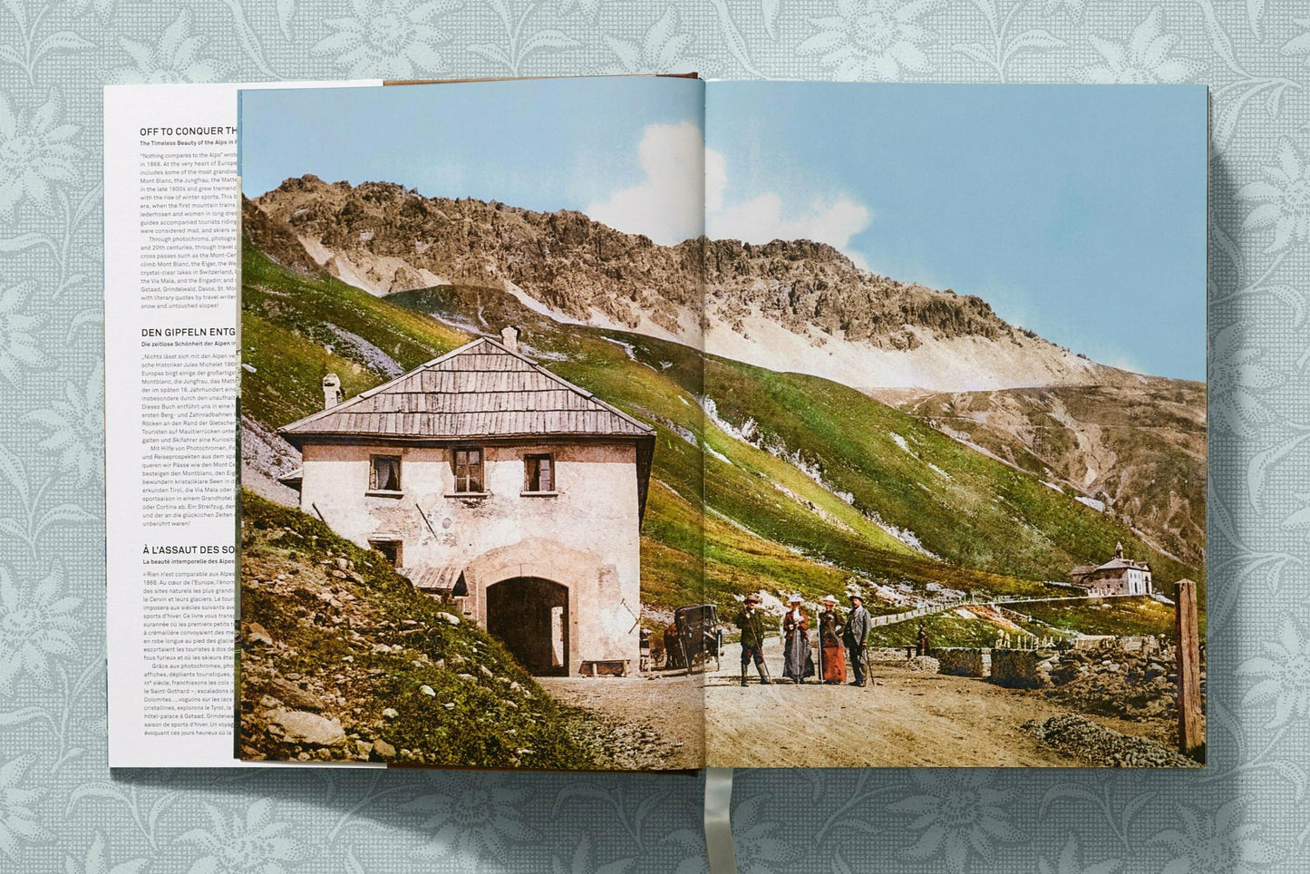 The Alps 1900. A Portrait in Color (German, French, English) Book