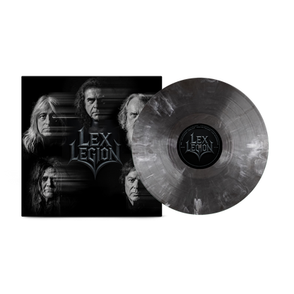 Lex Legion - “Lex Legion” on Silver Black Ice Vinyl Record