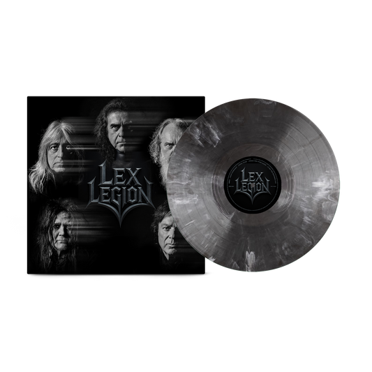 Lex Legion - “Lex Legion” on Silver Black Ice Vinyl Record