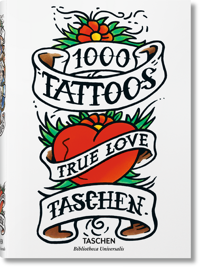 1000 Tattoos (German, French, English) Book