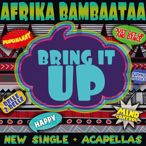 Afrika Bambaataa - Bring It Up Vinyl Record