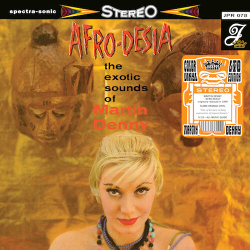 Martin Denny - Afro-Desia [Flame Orange] Vinyl Record
