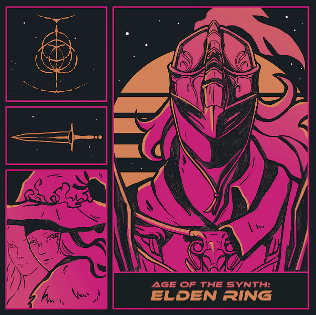 CTHULHUSEEKER - Age of the Synth: Elden Ring (2LP, Neon Purple) Vinyl Record
