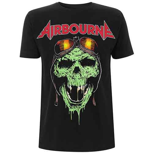Airbourne Hell Pilot Glow [T-Shirt] Officially Licensed