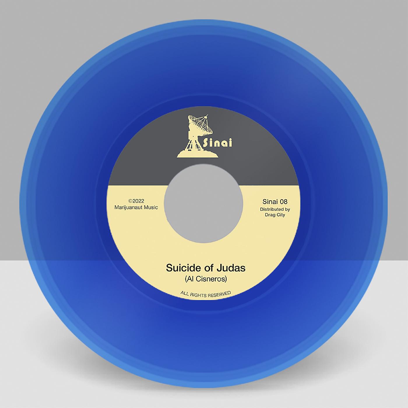 Al Cisneros - Suicide of Judas / Akeldama (BLUE VINYL) Vinyl Record