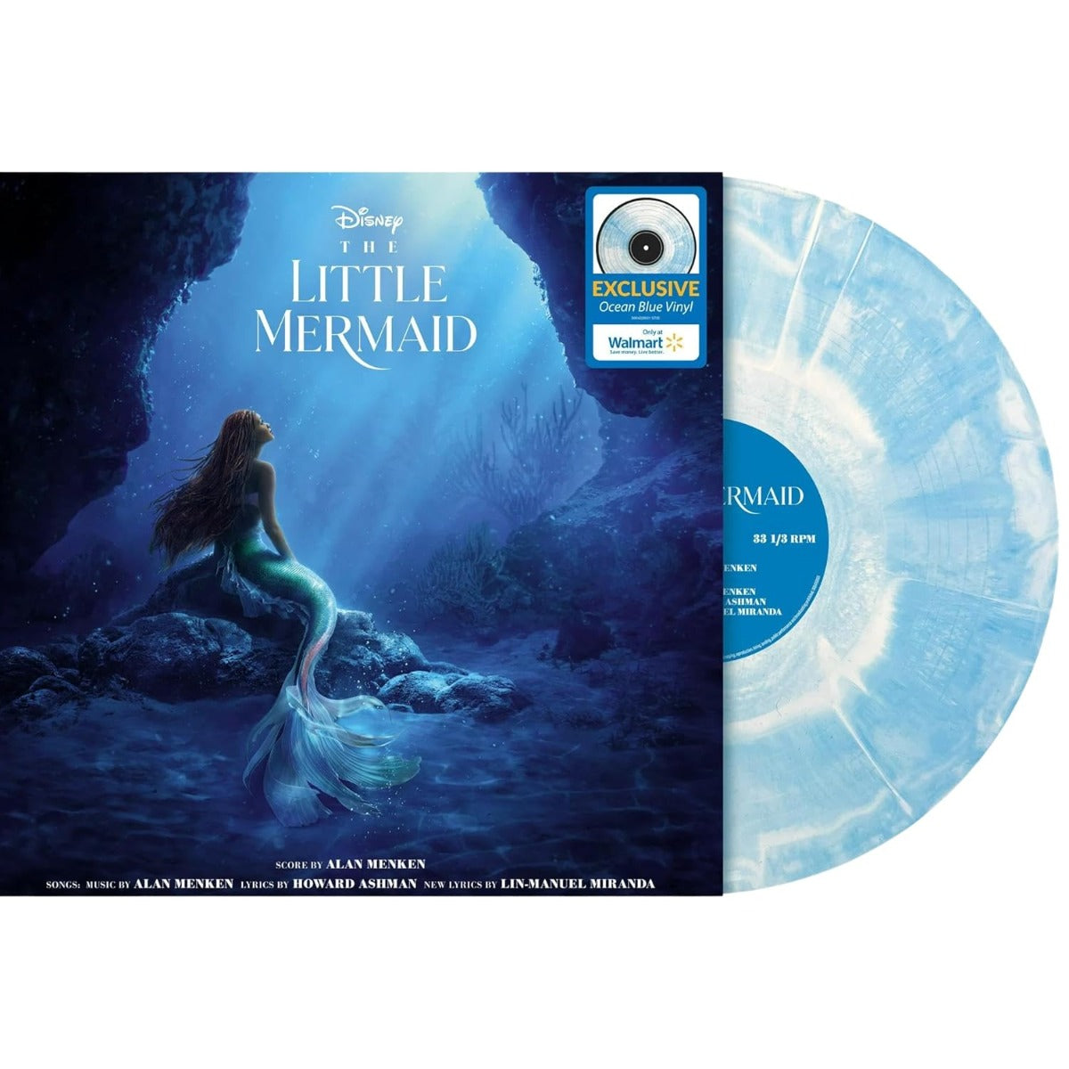 The Little Mermaid (Limited Ocean Blue Colored Vinyl) Vinyl Record