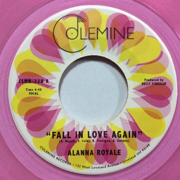 Fall In Love Again - Transparent Pink (Clear Vinyl, Pink) (7" Single) Vinyl Record