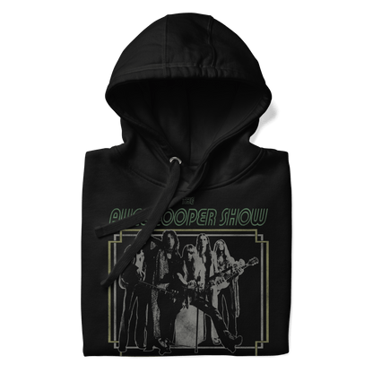 Alice Cooper 1971 US Tour Mens Officially Licensed Hoodie Black