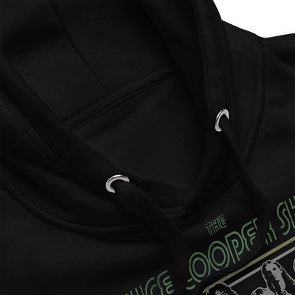 Alice Cooper 1971 US Tour Mens Officially Licensed Hoodie Black