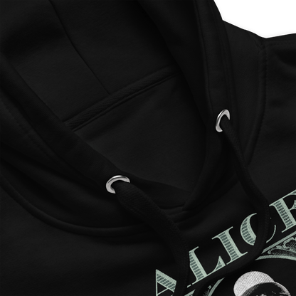 Alice Cooper Bankroll Mens Officially Licensed Hoodie Black