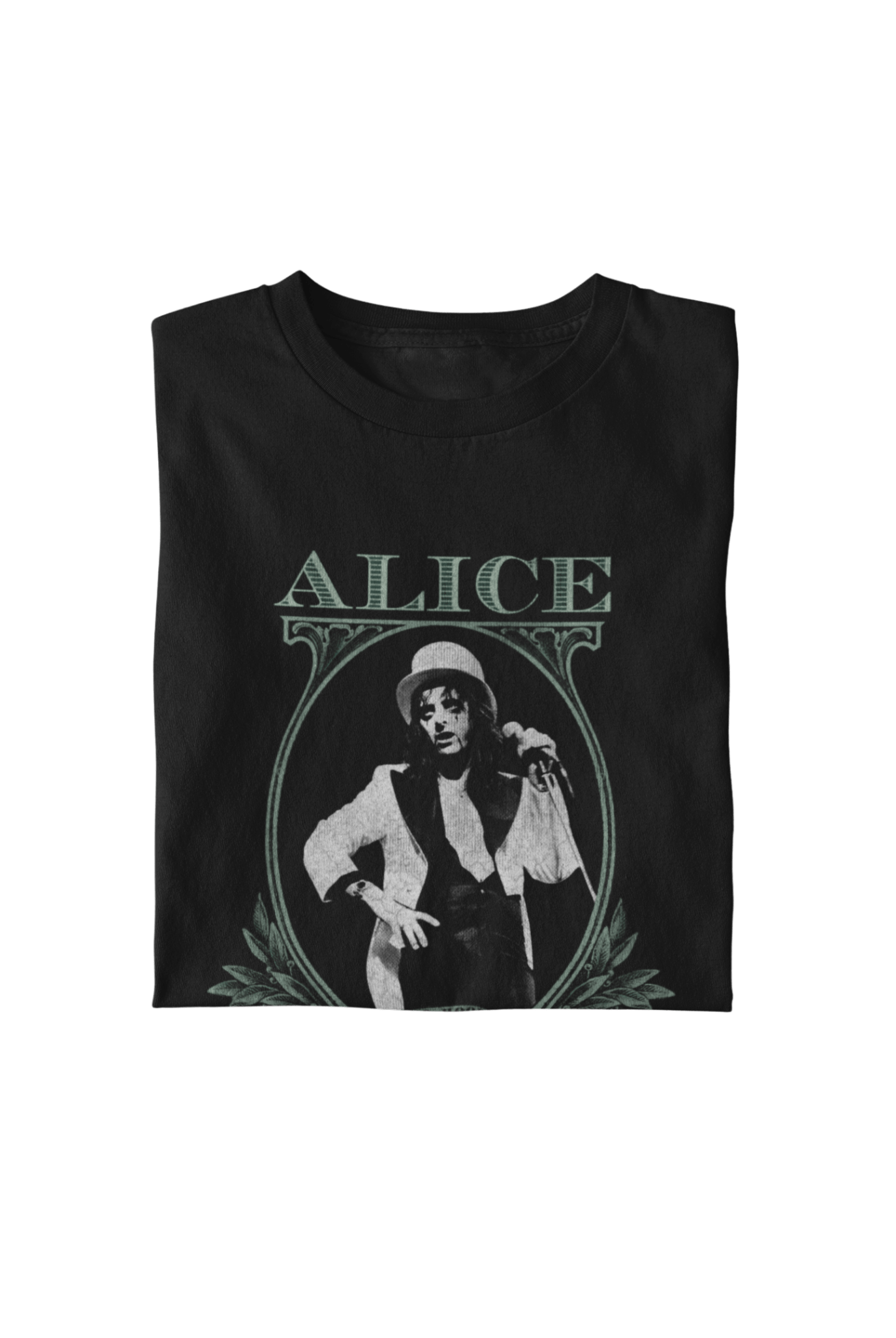 Alice Cooper Bankroll Officially Licensed Mens T Shirt Black