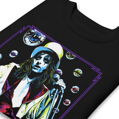 Alice Cooper Bubbles Mens Sweatshirt Black