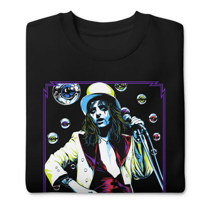 Alice Cooper Bubbles Mens Sweatshirt Black
