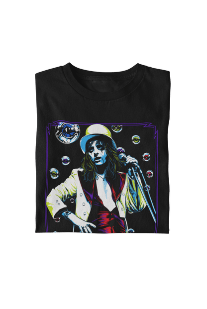 Alice Cooper Bubbles Officially Licensed Mens T Shirt Black