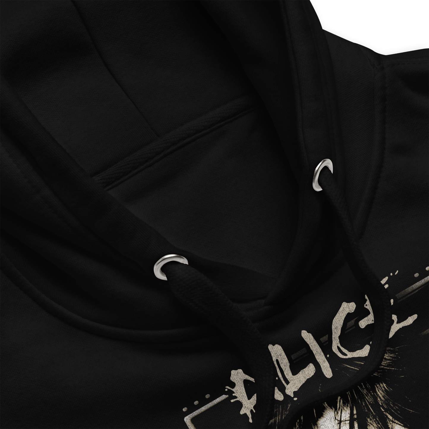 Alice Cooper Dripping Mens Officially Licensed Hoodie Black