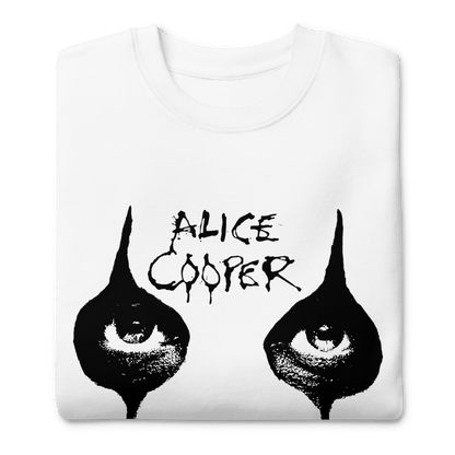 Alice Cooper Eyes Mens Sweatshirt White