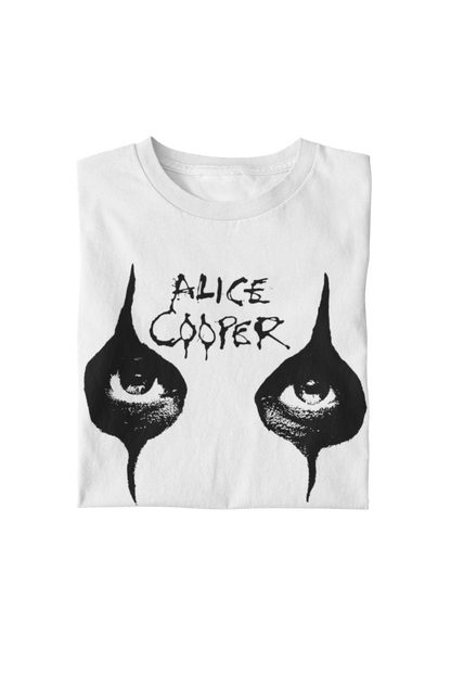 Alice Cooper Eyes Officially Licensed Mens T Shirt White